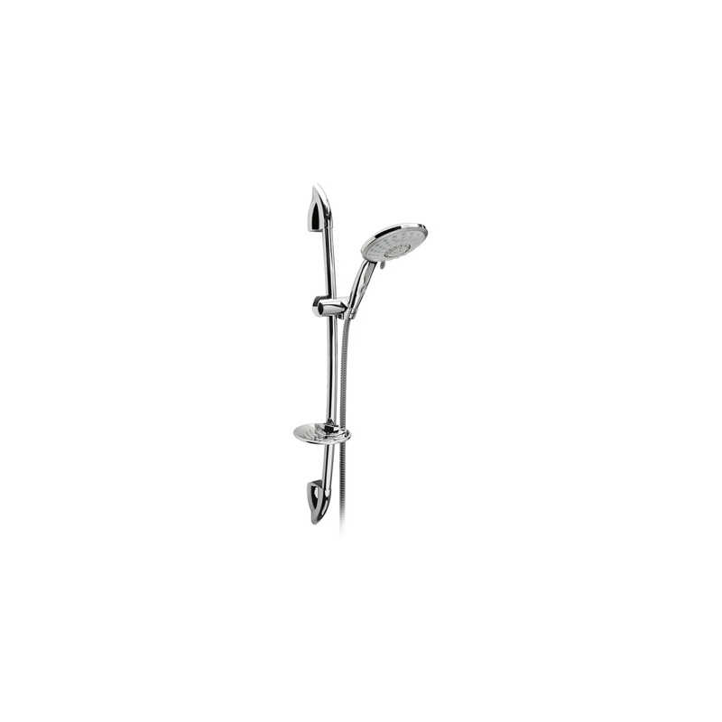 Saliscendi Doccia Completo Mod. Velvet - Cromo 110-1500