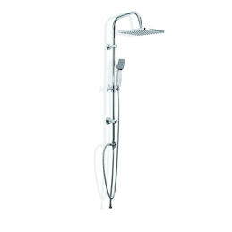 Saliscendi Acciaio Cromo Mix Square 1 Getto - Cromo 110-1508