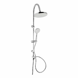 Saliscendi Combinato Acciaio/abs Cromo Mod. Voyager 1 Getto - Cromo 110-1509