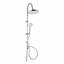 Saliscendi Combinato Acciaio/abs Cromo Mod. Voyager 1 Getto - Cromo 110-1509
