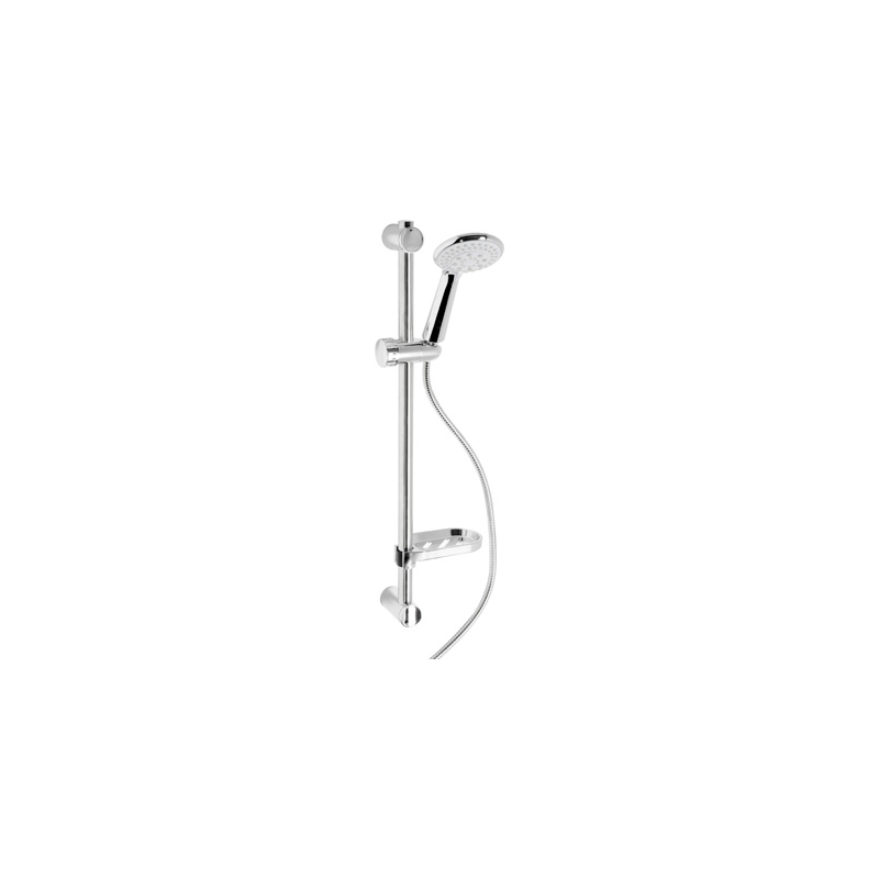 Saliscendi Acciaio/abs Mod. Palinuro Cromo 5 Getti - Cromo 110-1510