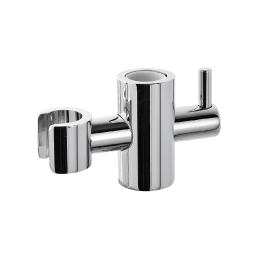 Supporto Scorrevole In Abs Cromato Per Asta D. 20 Mm - Scorrevole Sc 208 Ottone D. 20 110-1925