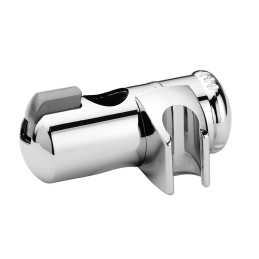 Supporto Scorrevole In Abs Cromato Per Asta D. 25 Mm - Cromo 110-1927