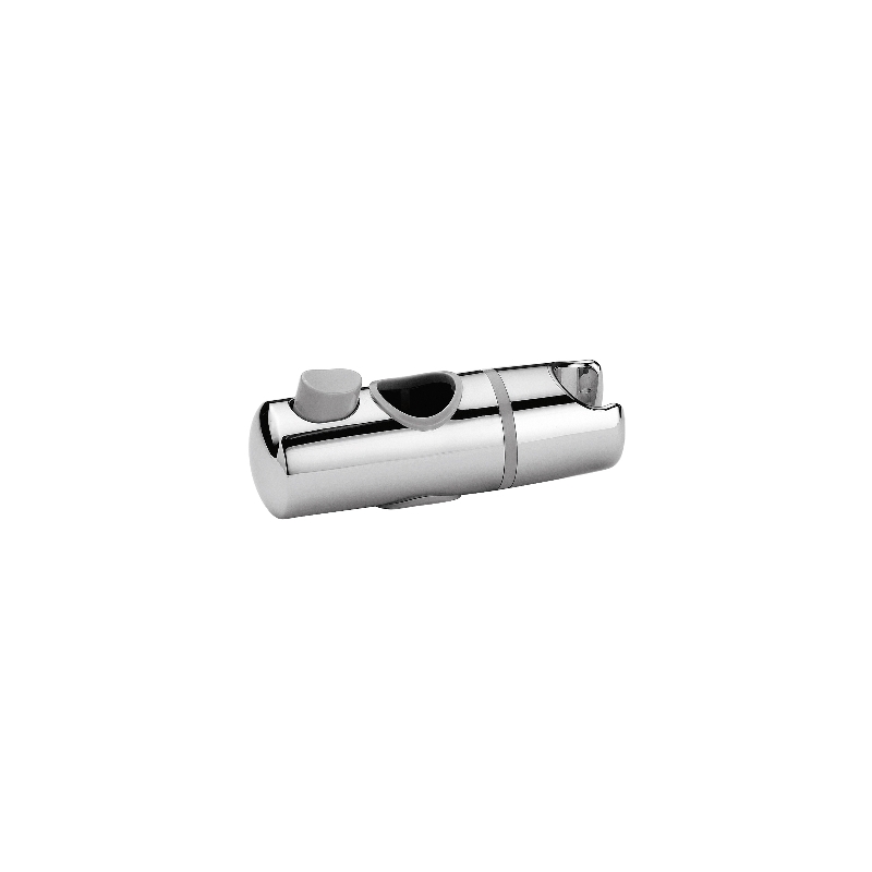 Supporto Scorrevole In Abs Cromato Per Asta D. 25 Mm - Cromo 110-1928