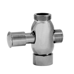 Deviatore In Ottone Cromato Per Colonna Doccia - Cromo 110-199