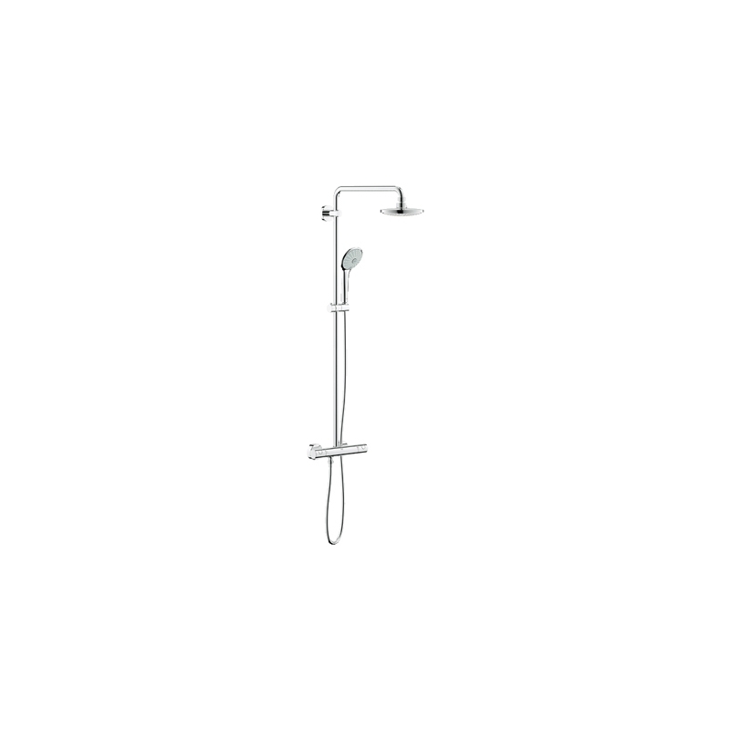Colonna Doccia Con Miscelatore Termostatico Esterno Euphoria - Cromo 110-H27296