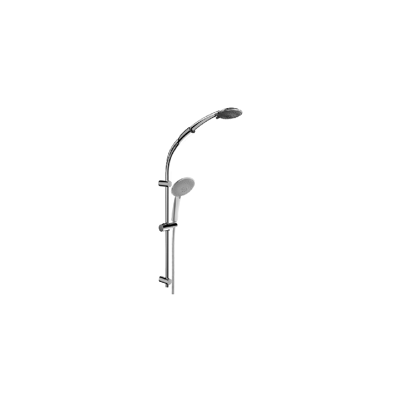 Saliscendi Completo Mod. Twin - Cromo 110-PS197