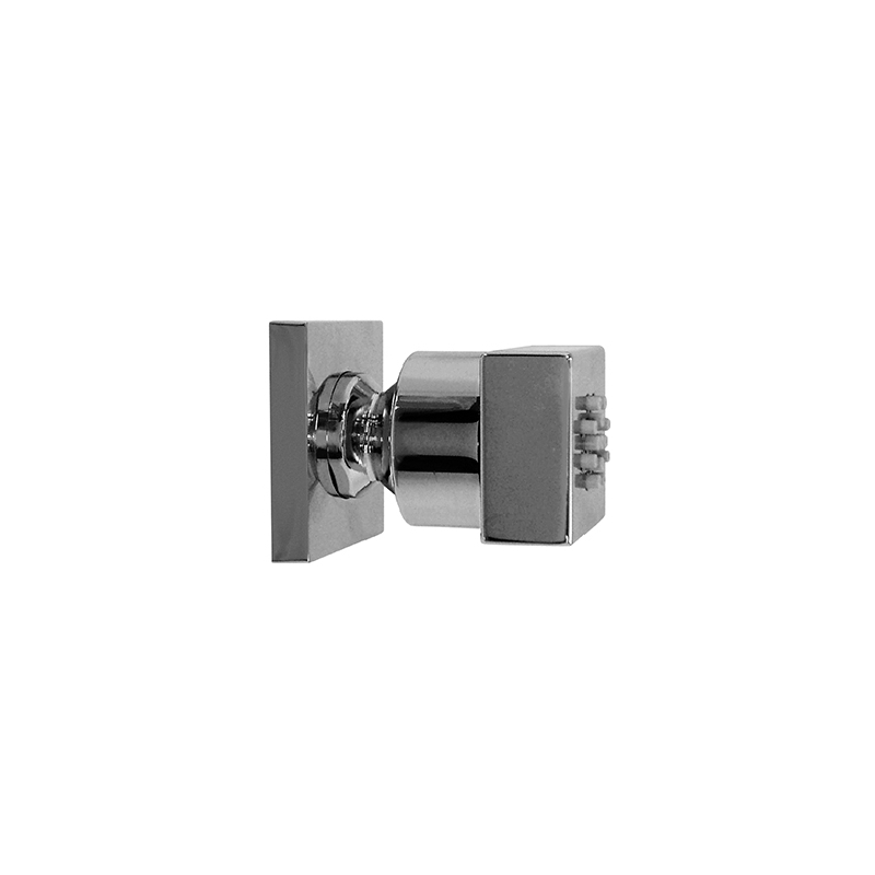 Soffione Per Getti Laterali Quadro Con Rosone - 33 X 33 Mm 110-PSOF062