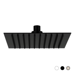 Soffione Slim Quadro - Inox Spazzolato Cm 25 X 25 110-RU357Q-IS25