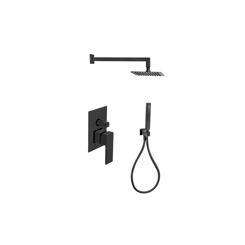 Kit Doccia Kyra 2 Nero Opaco - Nero Opaco 110-V184-NO