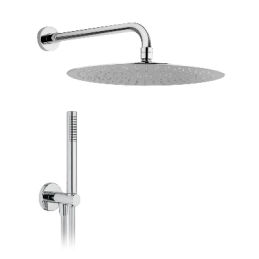 Kit Soffione Doccia Tondo - Soff. D. 250 - Braccio L. 350 110-VRH2-2535