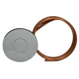 Pulsante Tondo Per Batteria Dianflex E Catis Con Tubo Rame - Cromo 131-704