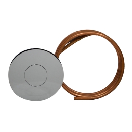 Pulsante Tondo Per Batteria Dianflex E Catis Con Tubo Rame - Cromo 131-704