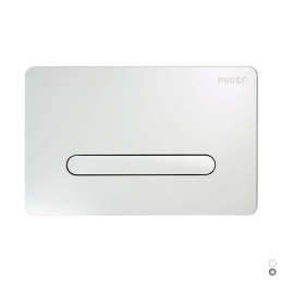 Placca Per Cassetta Pucci Sara Tratto Linea Mod. 2014 - Bianca 132-8460T-B
