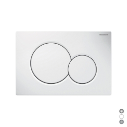 Placca Di Comando Mod. Sigma01 Geberit - Bianca 132-G115770-115