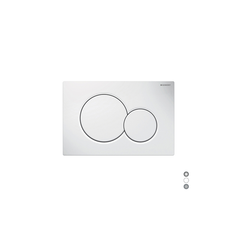 Placca Di Comando Mod. Sigma01 Geberit - Nera 132-G115770-DW5