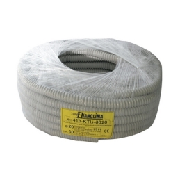 Tubo Spiralato Per Impianti Di Climatizzazione - Bianco - Diam. 25 413-KTU-B025
