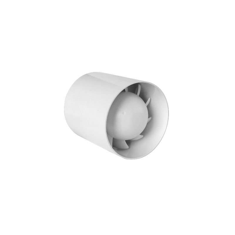Aspiratore Elicoidale Cilindrico Per Condotti - Bianco Diam. 100 416-V405-B10