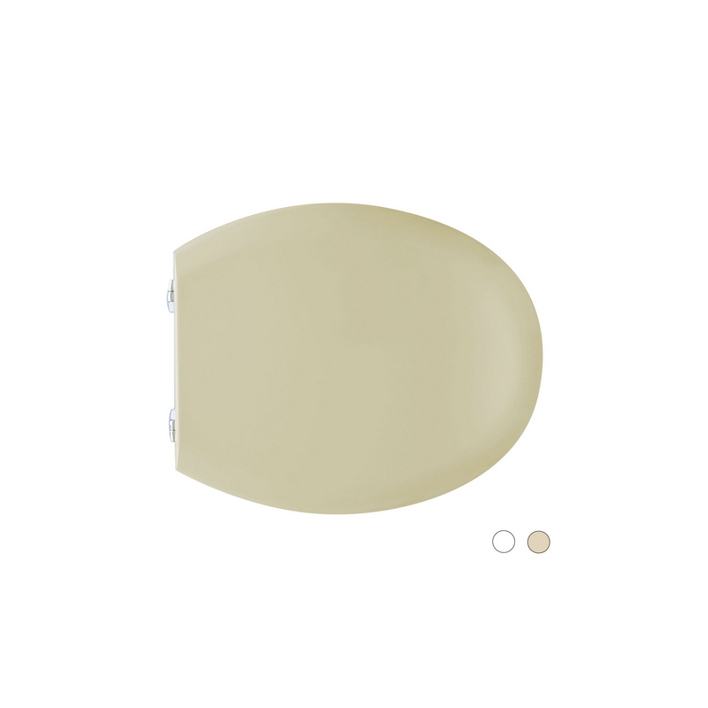 Sedile Wc Universale In Legno Canyon C&m - Bianco 111-2223-B