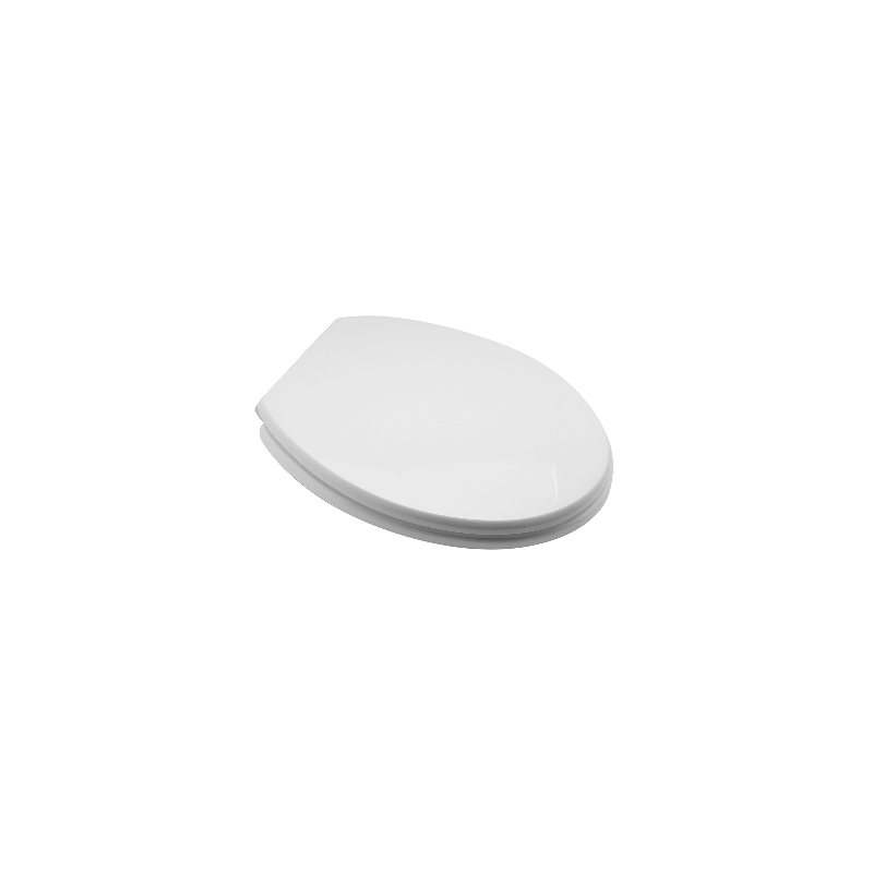 Sedile Wc Universale In Legno - Bianco - Cerniere A Passanti 111-2243-B33