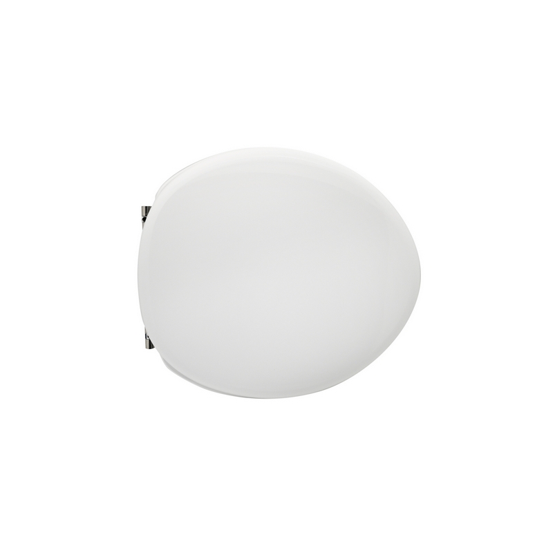 Sedile Wc Per Azzurra Vaso Full 54 Forma 2 - Bianco - Cerniere C Espansione 111-22AFQ-66