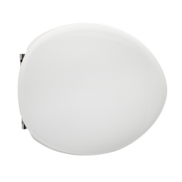 Sedile Wc Per Azzurra Vaso Full 54 Forma 2 - Bianco - Cerniere C Espansione 111-22AFQ-66
