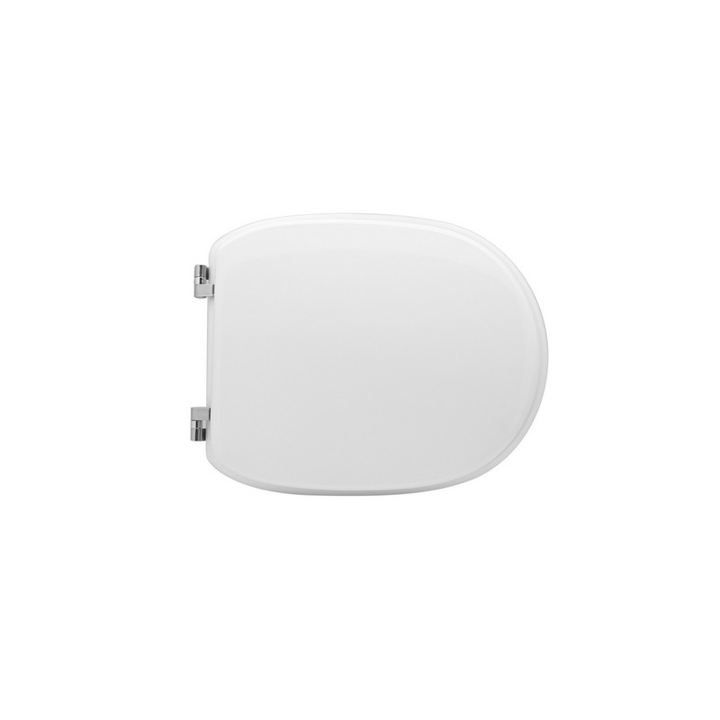 Sedile Wc Per Althea Vaso Lisa Forma 6 - Bianco - Cerniere A Passanti 111-22ALS-33