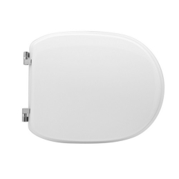 Sedile Wc Per Althea Vaso Lisa Forma 6 - Bianco - Cerniere A Passanti 111-22ALS-33