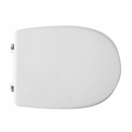 Sedile Wc Per Astra Vaso Mia Bianco Forma 6 - Bianco - Cerniere A Passanti 111-22AMI-33