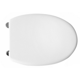 Sedile Wc Per Cesabo Vaso Exel Forma 4 - Bianco - Cerniera C Espansione 111-22CEX-66