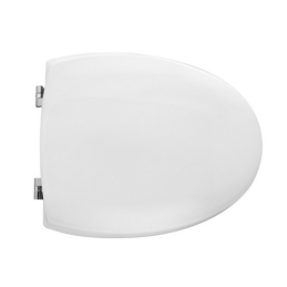Sedile Wc Per Cesame Vaso Zortea Forma 4 - Bianco - Cerniere A Passanti 111-22CZO-33