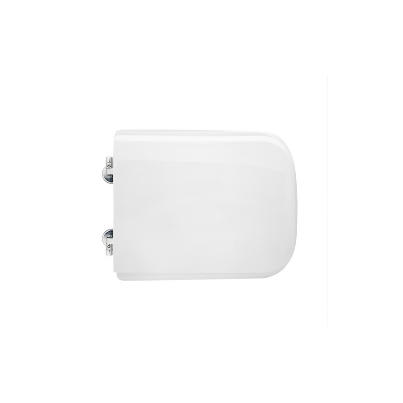 Sedile Wc Per Eos Vaso Atlantica Forma 8 - Bianco - Cerniere A Passanti 111-22EAT-33