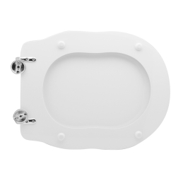 Sedile Wc Per Eos Vaso Boheme Forma 10 - Bianco 111-22EBO