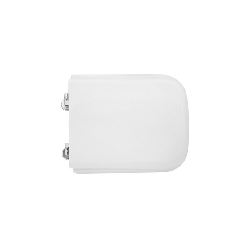 Sedile Wc Per Europa Vaso Doggi Forma 8 - Bianco - Cerniere A Passanti 111-22EDO-33
