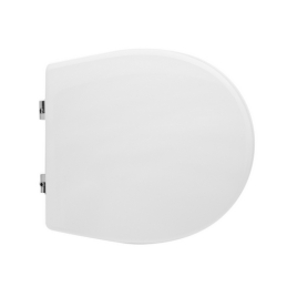 Sedile Wc Per Esedra Vaso Key Forma 2 - Bianco - Cerniere C Espansione 111-22EKE-66