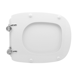 Sedile Wc Per Faleri Vaso Duetto Quadro Forma 3 - Bianco 111-22FDQ