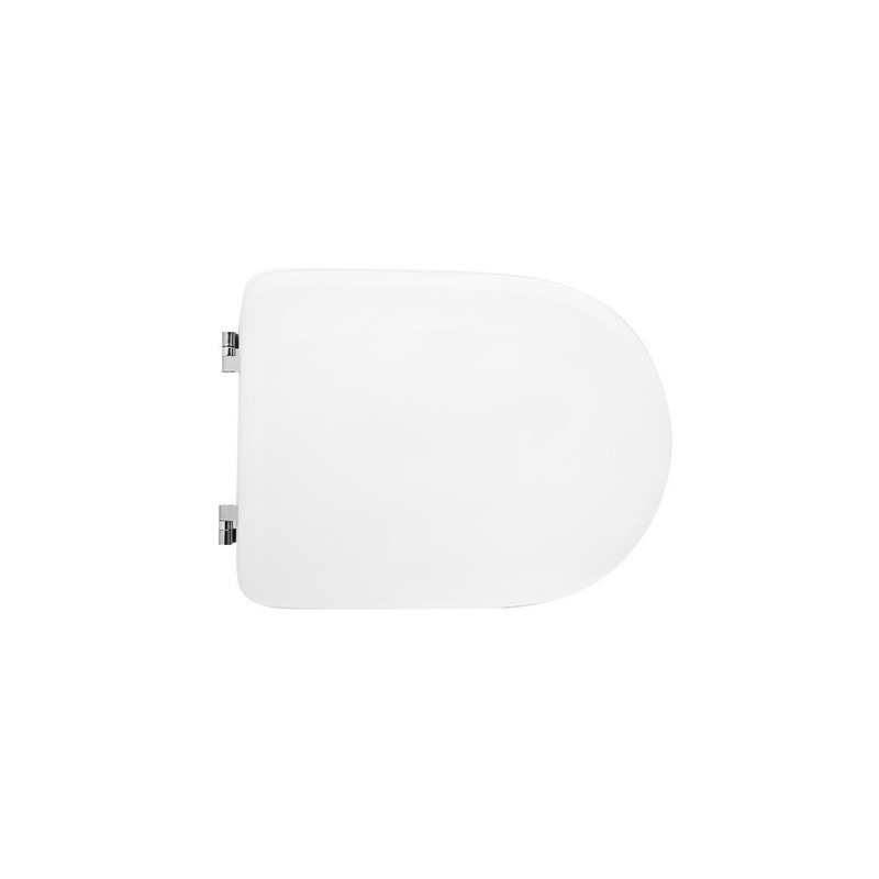 Sedile Wc Per Faleri Vaso Tiffani Forma 7 - Bianco - Cerniere A Passanti 111-22FTI-33
