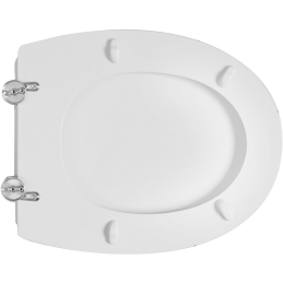 Sedile Wc Per Globo Vaso Amica Forma 6 - Bianco 111-22GAM