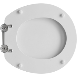 Sedile Wc Per Globo Vaso Bonsai Forma 2 - Bianco 111-22GBO