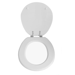 Sedile Wc Per Globo Vaso Bonsai Forma 2 - Bianco 111-22GBO