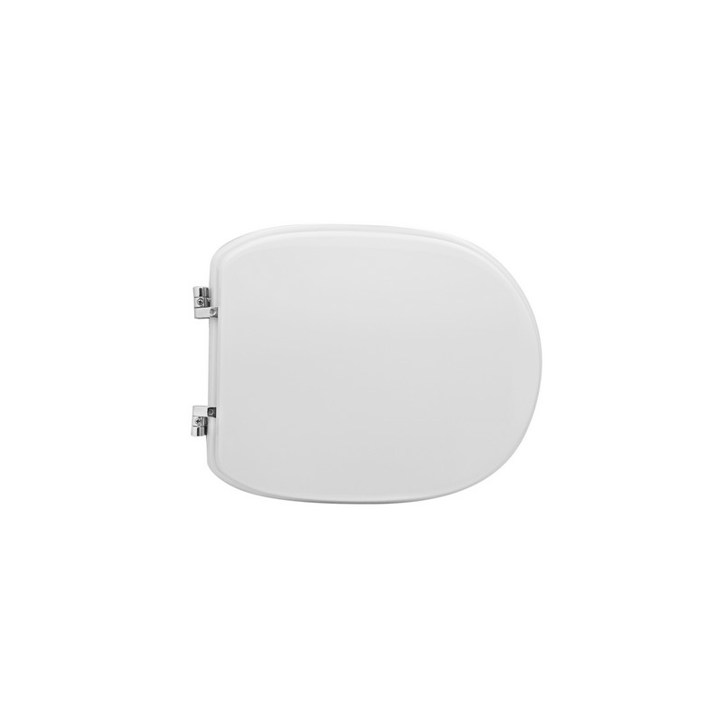 Sedile Wc Per Gsi Vaso Fedra Forma 6 - Bianco - Cerniere A Passanti 111-22GFE-33