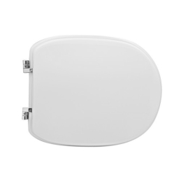 Sedile Wc Per Gsi Vaso Fedra Forma 6 - Bianco - Cerniere A Passanti 111-22GFE-33