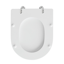 Sedile Wc Per Globo Vaso Misura Bianco Forma 7 - Bianco 111-22GMI