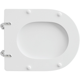 Sedile Wc Per Globo Vaso Misura Bianco Forma 7 - Bianco 111-22GMI