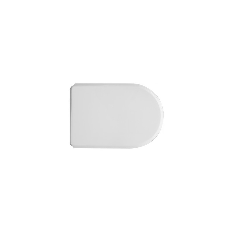 Sedile Wc Per Galvit Vaso Miro' Forma 7 - Bianco - Cerniere A Passanti 111-22GMR-33