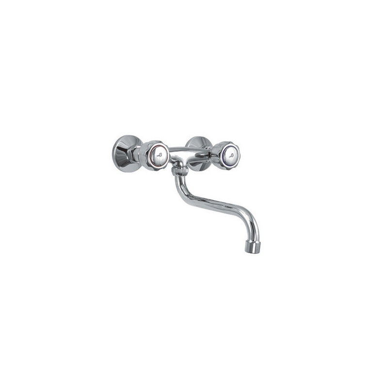 Dianhydro Gruppo Lavello A Muro Normale Serie Artos 230-R950