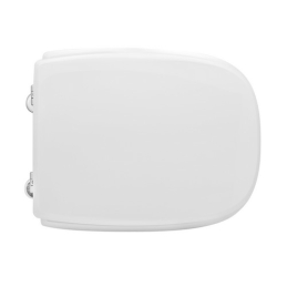 Sedile Wc Per Gsi Vaso Savoy Forma 3 - Bianco - Cerniere A Passanti 111-22GSA-33