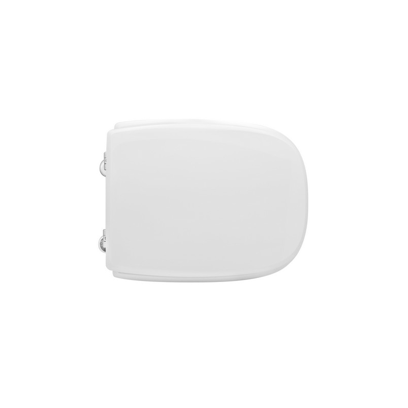 Sedile Wc Per Gsi Vaso Savoy Forma 3 - Bianco - Cerniere A Passanti 111-22GSA-33