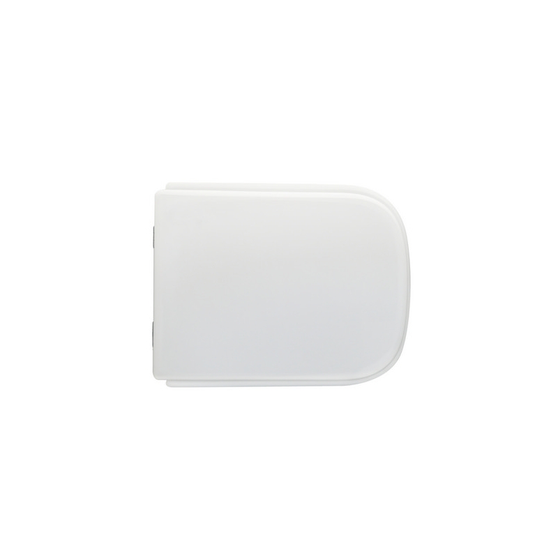 Sedile Wc Per Globo Vaso Stone Forma 8 - Bianco Cerniere C Espansione 111-22GSN-66