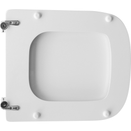 Sedile Wc Per Hidra Vaso Colibri' Forma 7 - Bianco - Cerniere B 111-22HCO